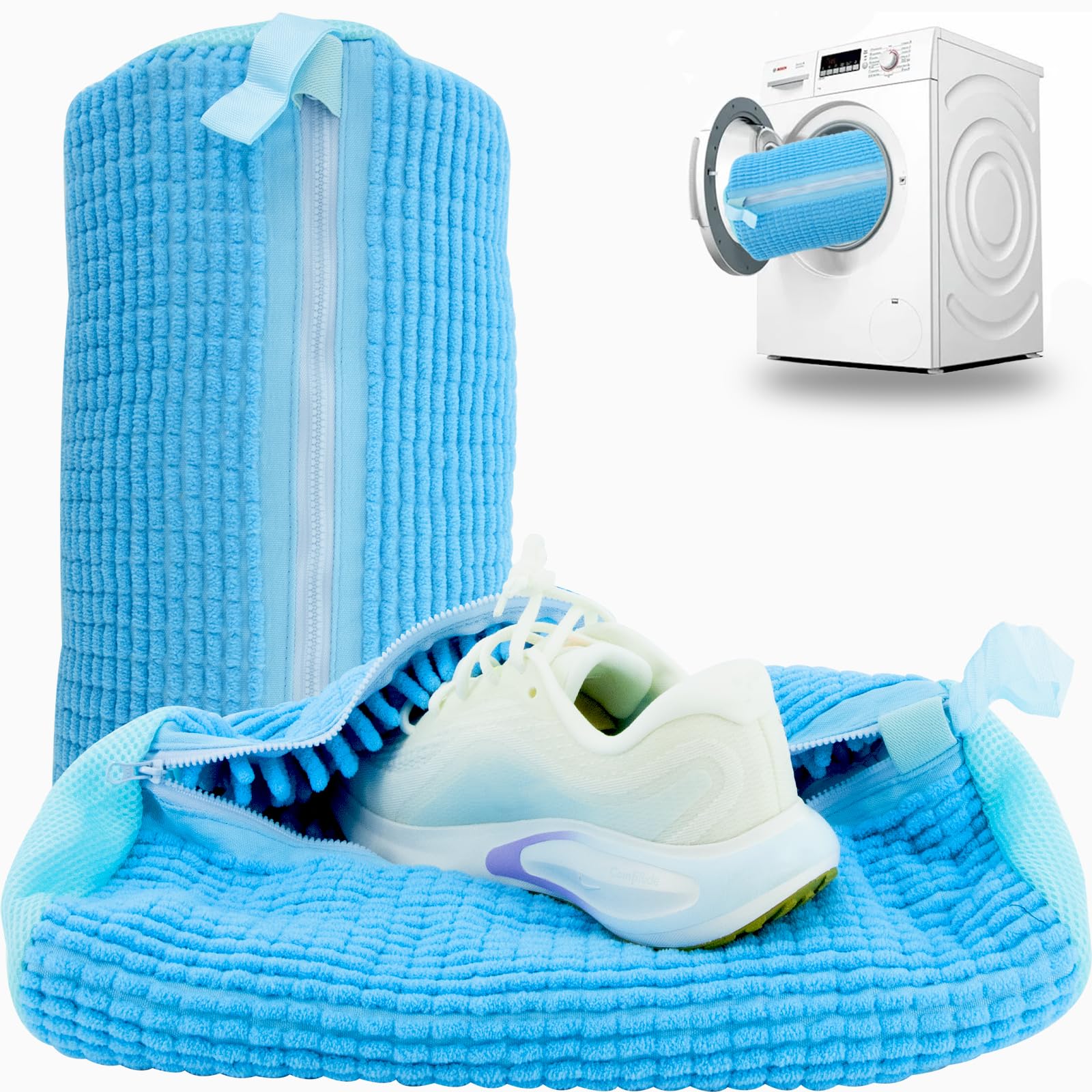 Sneakers Care - 1/2/3 sacchetti riutilizzabili per la pulizia